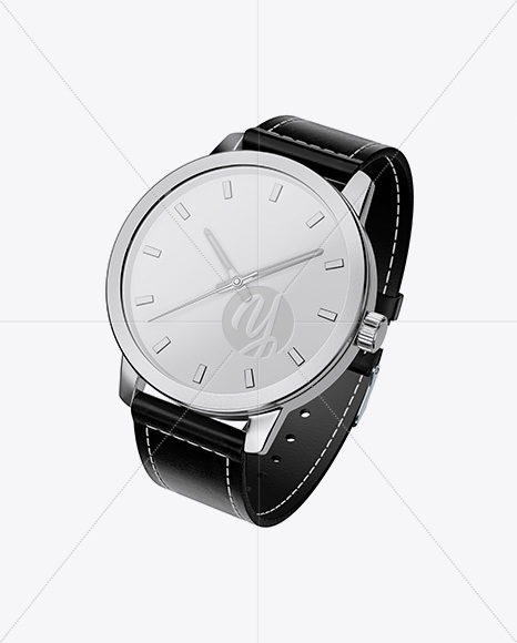 Watch Mockup - Half Side View