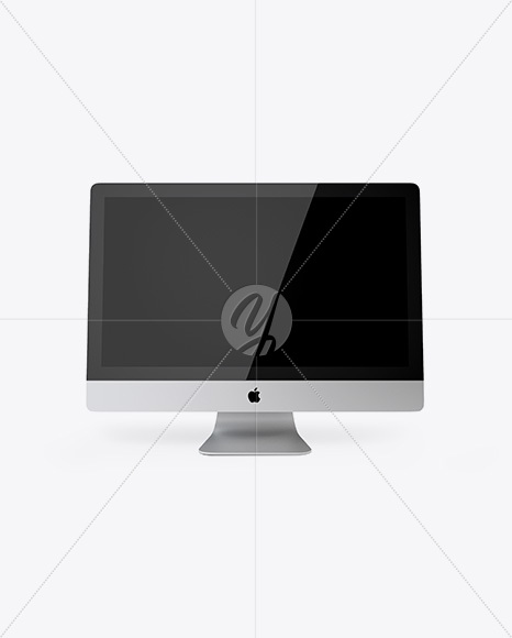 27&#039; iMac Mockup - Front View