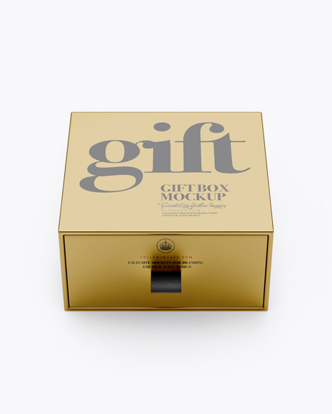 Metallic Gift Box Mockup (High-Angle Shot) - 2+Free+Gift+Box+Mockups+Zippypixels+Box+Mockup+Packaging+Mockup+Free+Packaging+Mockup