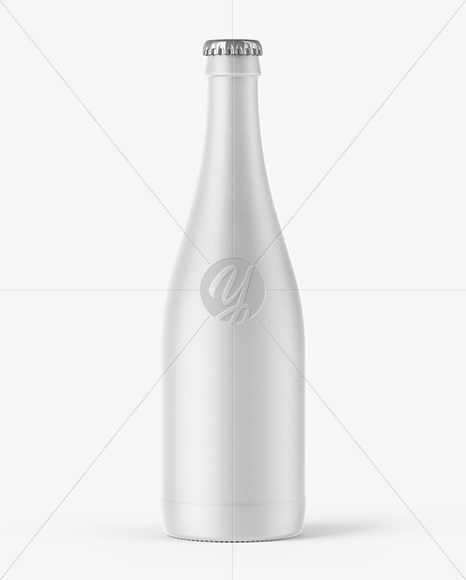 500ml Ceramic Beer Bottle Mockup