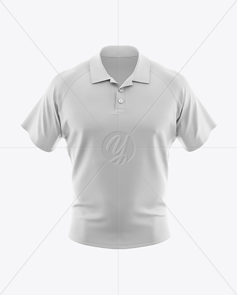Men's Polo HQ Mockup - Front View
