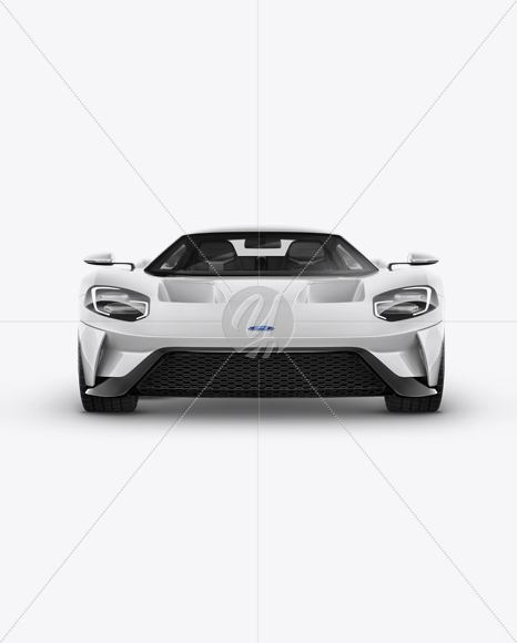 Ford GT II Mockup - Front View - Free Download Images High Quality PNG ...