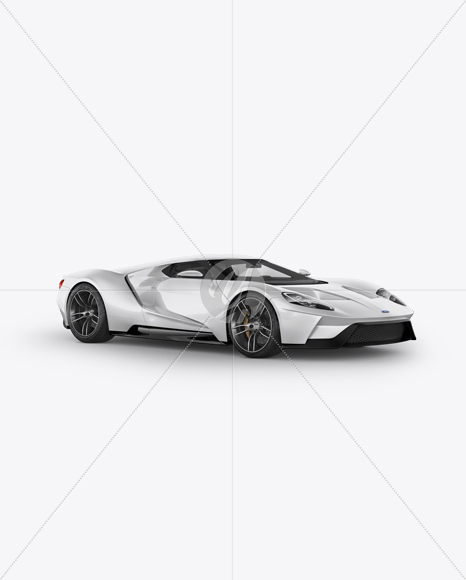 Ford GT II Mockup - Half Side View