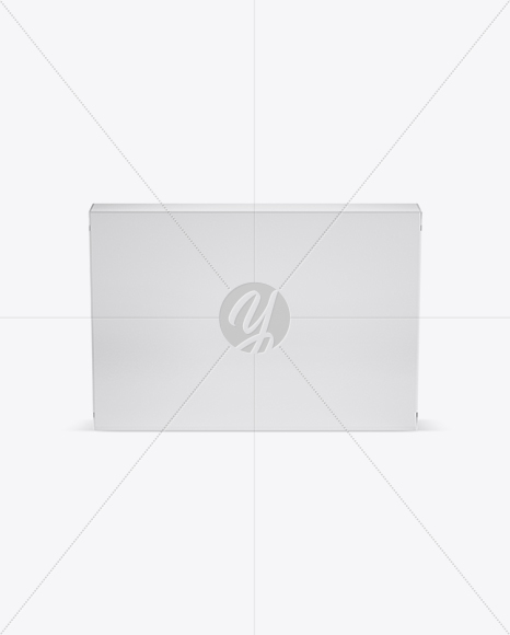 Textured Paper Box Mockup (High-Angle Shot)