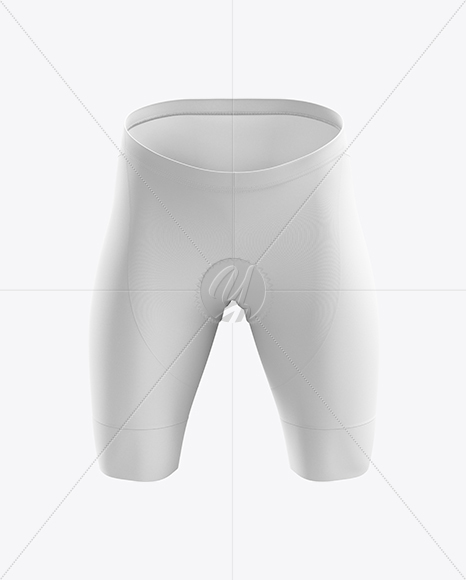 Men’s Cycling Shorts v3 mockup (Front View)