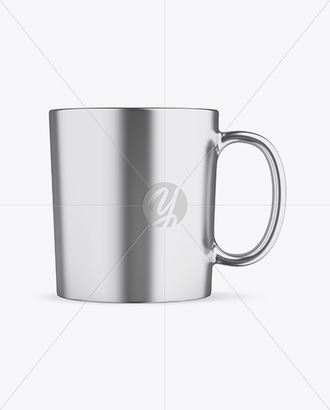 Metallic Mug Mockup