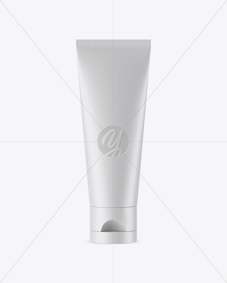 Matte Cosmetic Tube Mockup