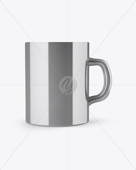 Metallic Mug Mockup