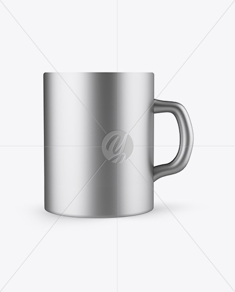 Matte Metallic Mug Mockup