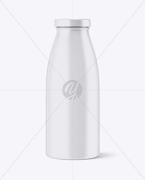 Matte Plastic Bottle Mockup