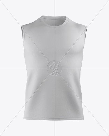 Sleeveless Shirt Mockup - Front View