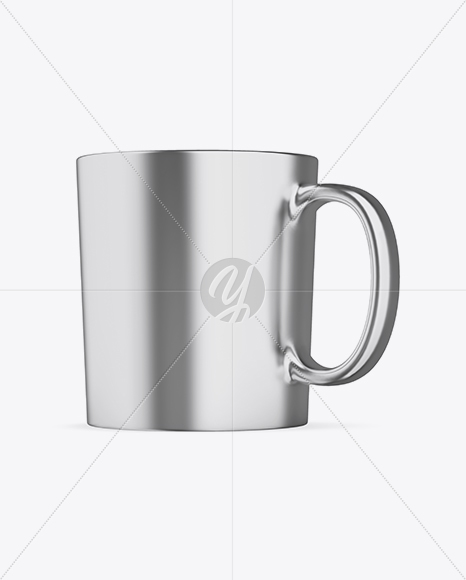 Metallic Mug Mockup