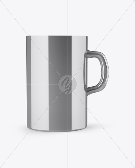 Metallic Mug Mockup