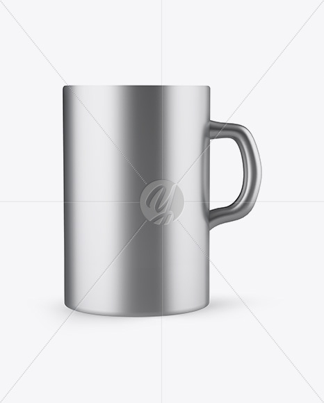 Matte Metallic Mug Mockup