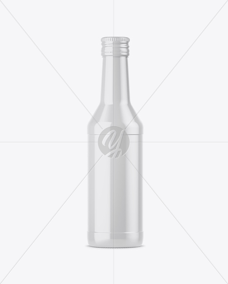 Glossy Ceramic Bottle Mockup