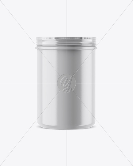 Glossy Plastic Jar Mockup Glossy Plastic Jar Mockup