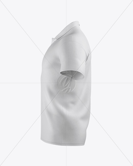 Men's Polo Mockup - Side View