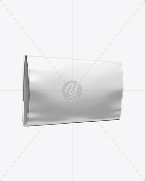 50g Tobacco Pouch Mockup - Half Side View - Free Download Images High