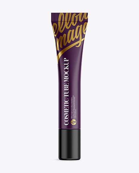 Matte Plastic Cosmetic Tube Mockup - Matte+Plastic+Cosmetic+Tube+Mockup