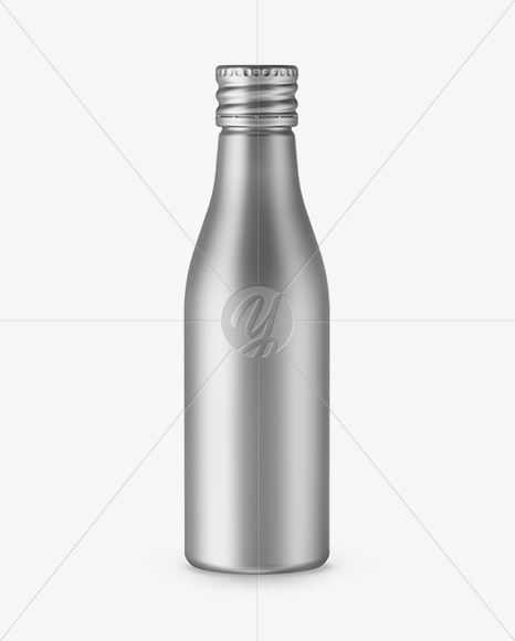 250ml Aluminium Bottle Mockup