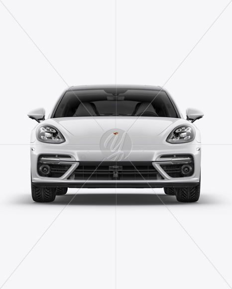 Porsche Panamera 4 E-Hybrid Mockup - Front view