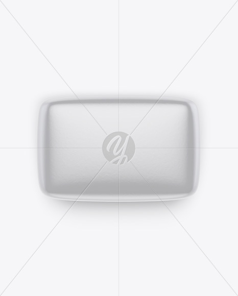 Glossy Soap Package Mockup - Front View Glossy Soap Package Mockup - Front View