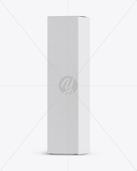Paper Box Mockup - Halfside View Paper Box Mockup - Halfside View