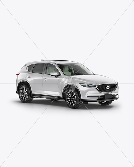 Mazda CX-5 Mockup - Half Side View