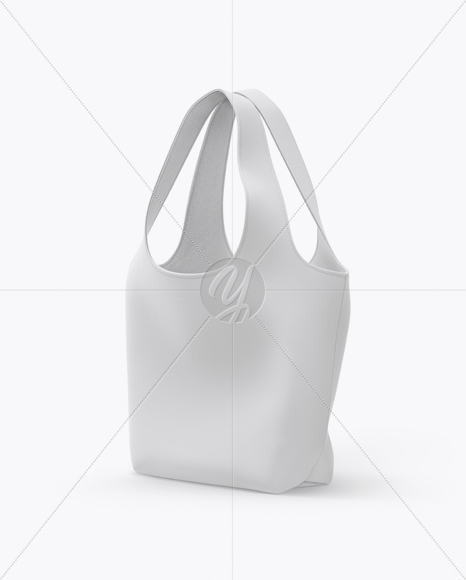 Canvas Bag Mockup - Half Side View