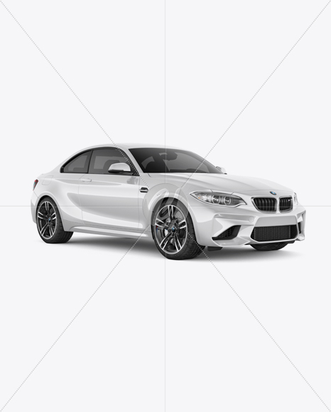 BMW M2 Mockup - Half Side view