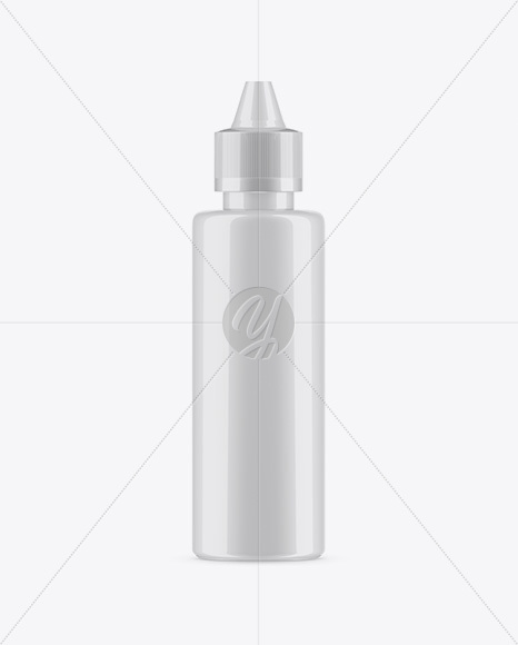 100ml Glossy Bottle Mockup