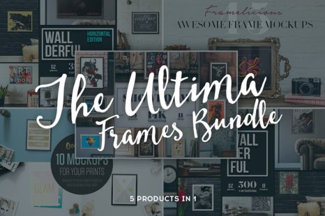 The Ultima Frames Bundle - 5 in 1 - Big sales