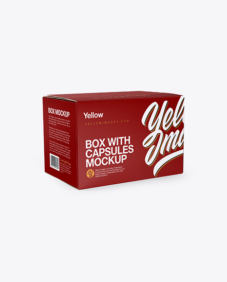 Box Mockup - Half Side View - Download+Psd+Mockup+3/4+Box+Carton+Golden+Layer+Half+Side+...