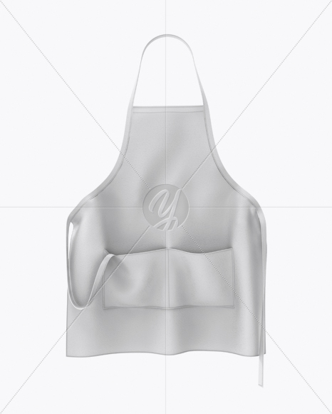 Leather Apron Mockup - Front View