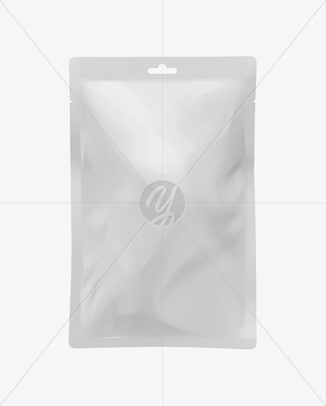 Glossy Food Bag Mockup