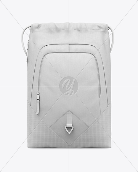 Gym Sack Mockup - Front View