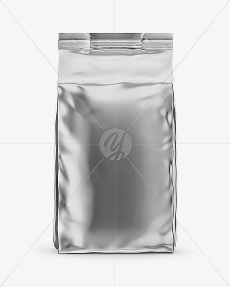 Metallic Bag Mockup - Front View