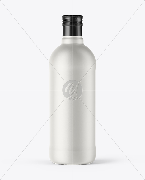 750ml Ceramic Olive Oil Bottle Mockup