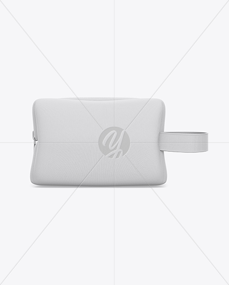 Cosmetic Bag Mockup - Front View