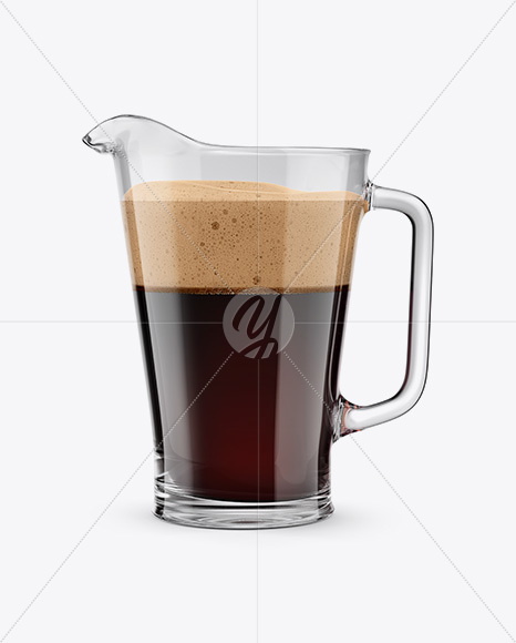 Stout Beer Pitcher Mockup