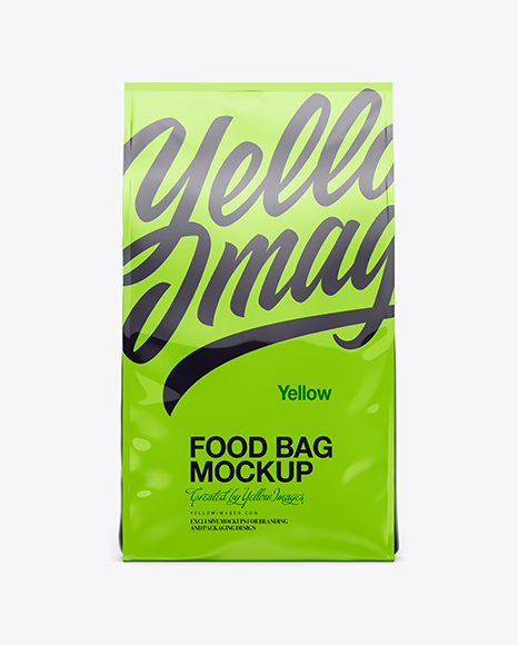 24lb Food Bag Mockup - Front View - Free Download Images High Quality