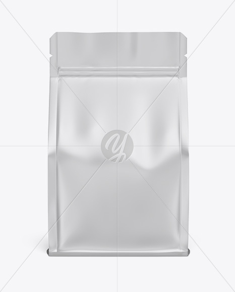 Matte Food Bag Mockup - Front View