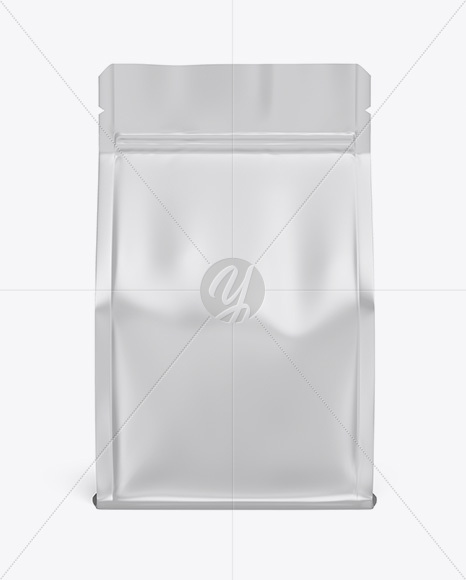 Matte Food Bag Mockup - Front View