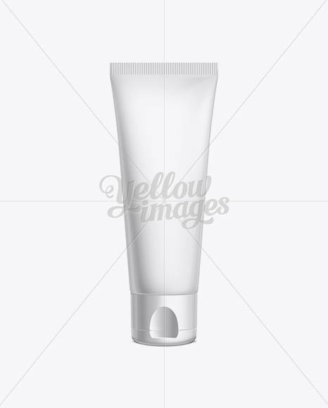 White Plastic Cosmetic Tube - 150ml