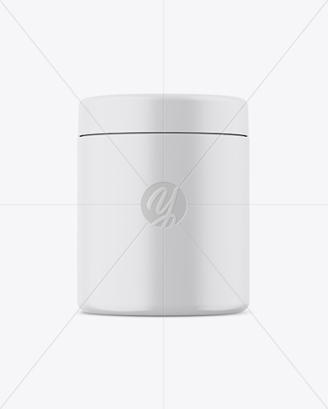 Matte Plastic Jar Mockup Matte Plastic Jar Mockup