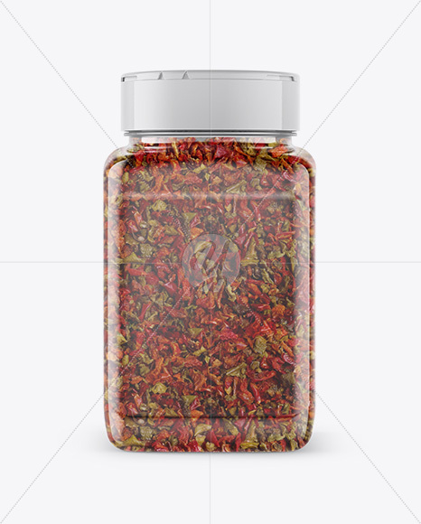 200g Plastic Jar with Pepper Flakes