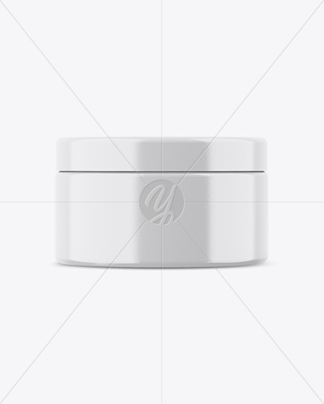 Glossy Plastic Jar Mockup Glossy Plastic Jar Mockup