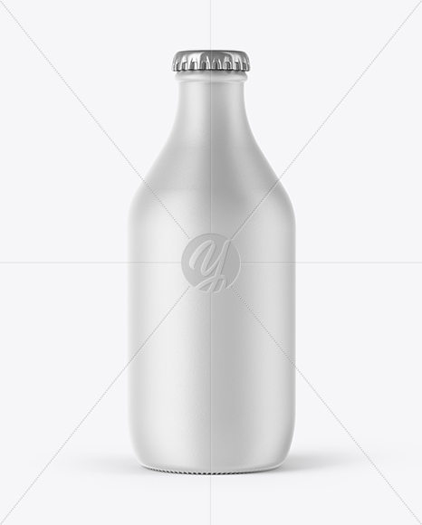 330ml Ceramic Beer Bottle Mockup