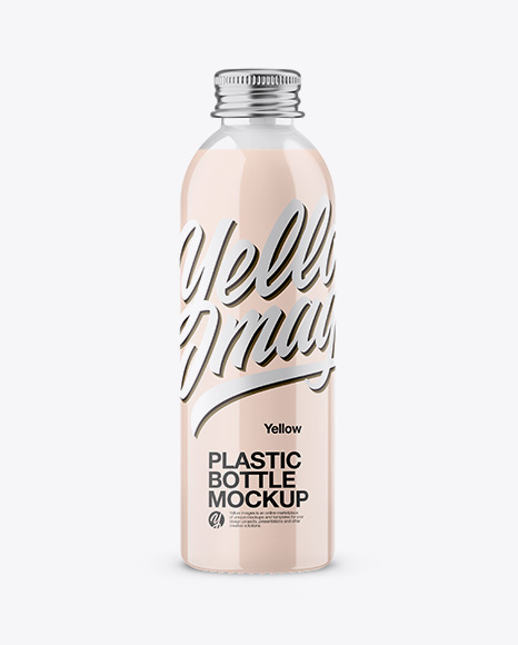 Clear Bottle with Liquid Mockup - Plastic+Bottle+Mockup+Free+PSD+2020+-+Daily+Mockup