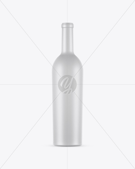 750ml Ceramic Wine Bottle Mockup